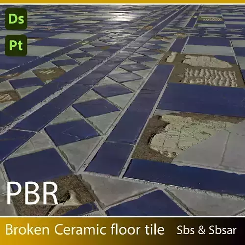Ceramic floor tile Texture