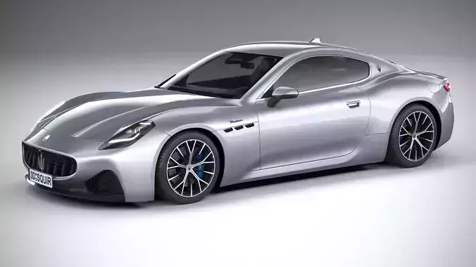 Maserati GranTurismo Modena 2023 3D model