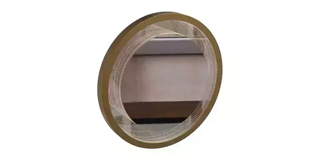 Round Starfall Infinity Mirror