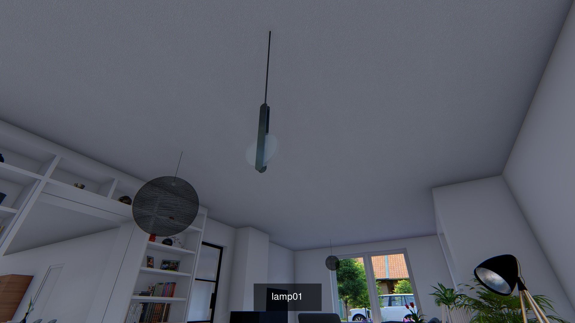 Lamps copper wall light 3D Model Collection_2