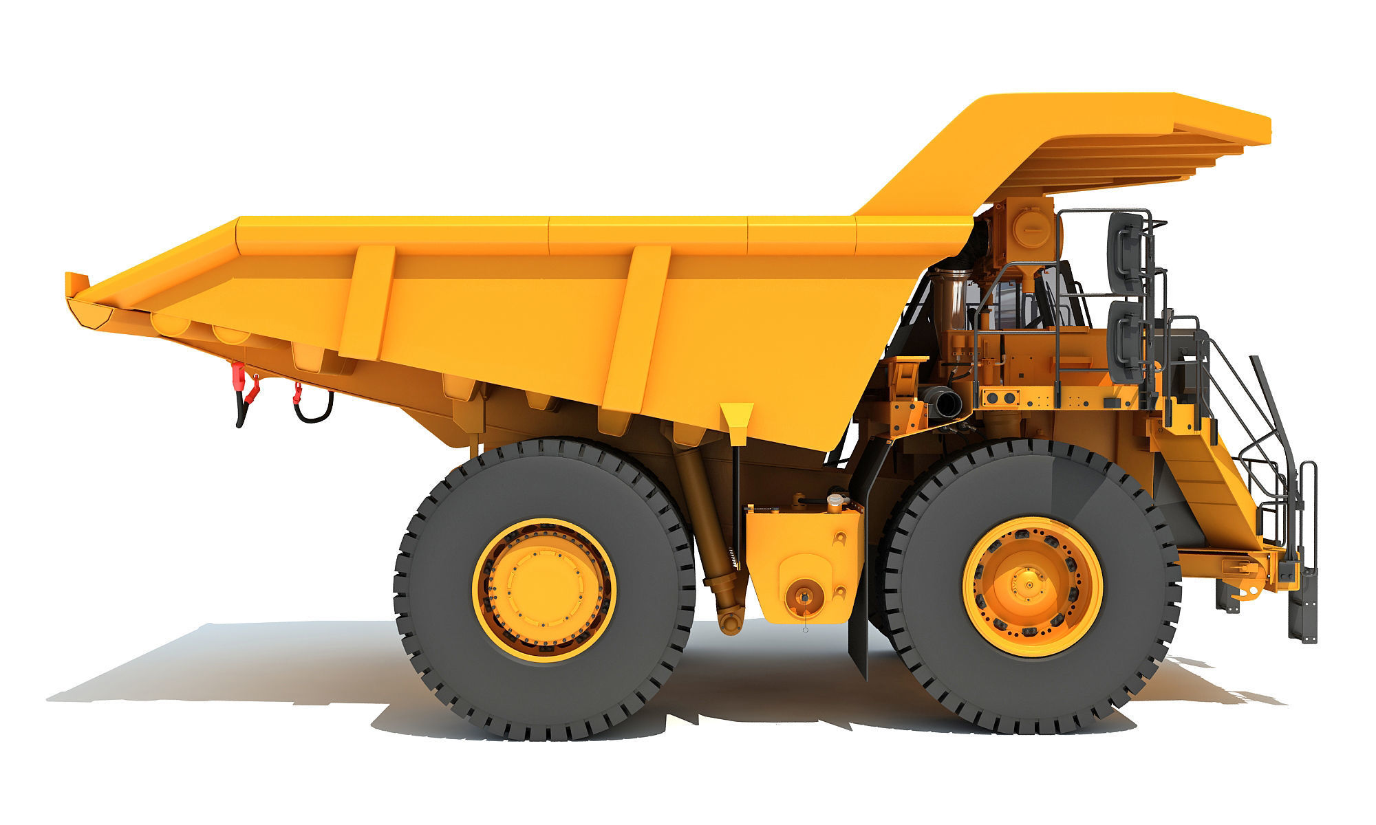 Off Highway Mining Dump Truck 3D model_6