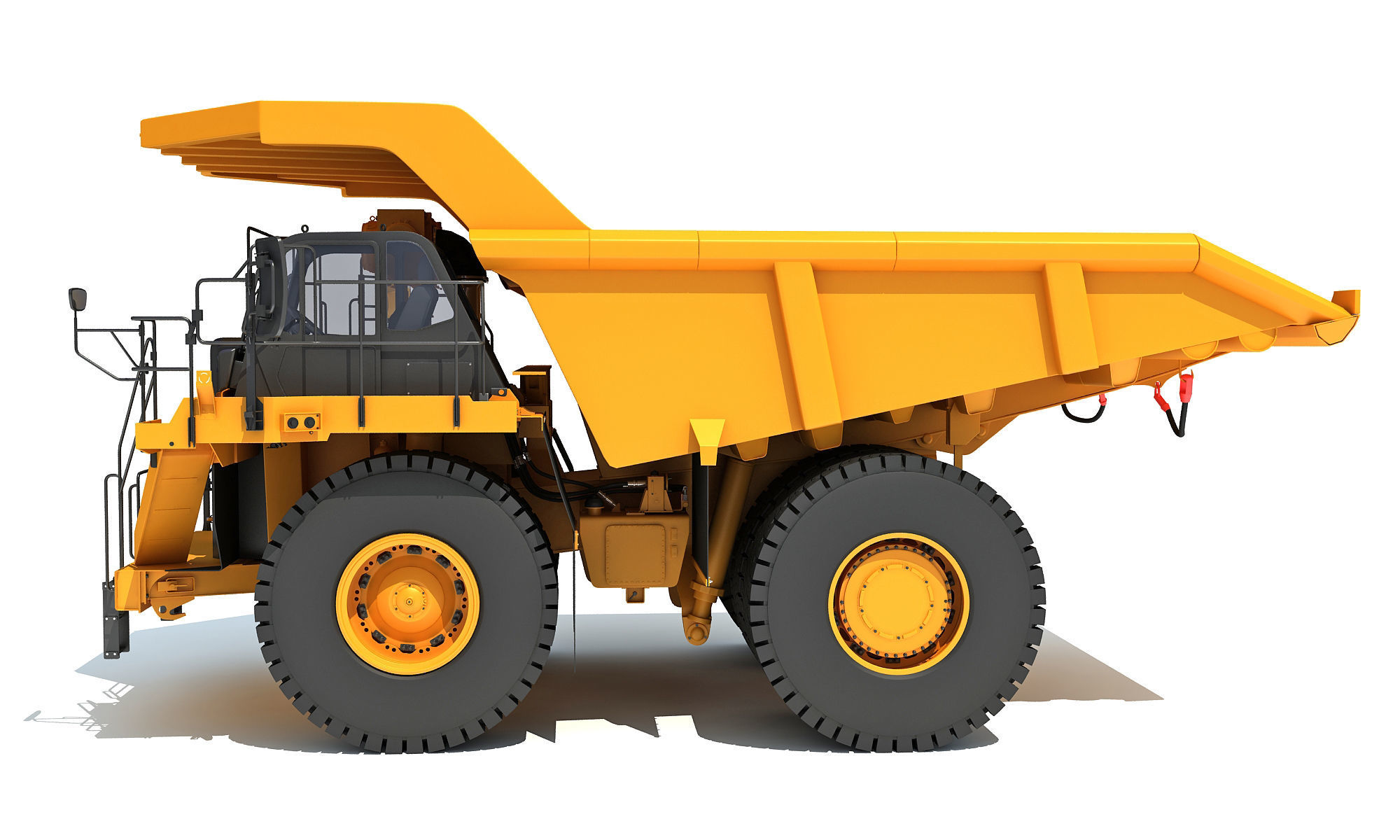 Off Highway Mining Dump Truck 3D model_1