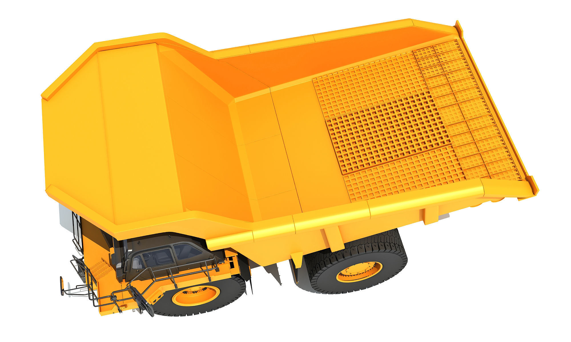 Off Highway Mining Dump Truck 3D model_12