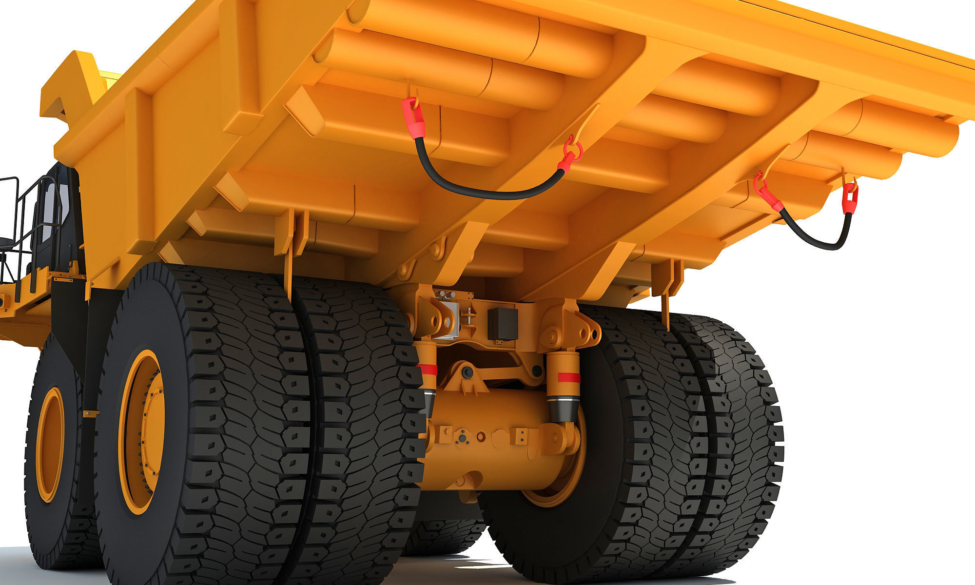 Off Highway Mining Dump Truck 3D model_14