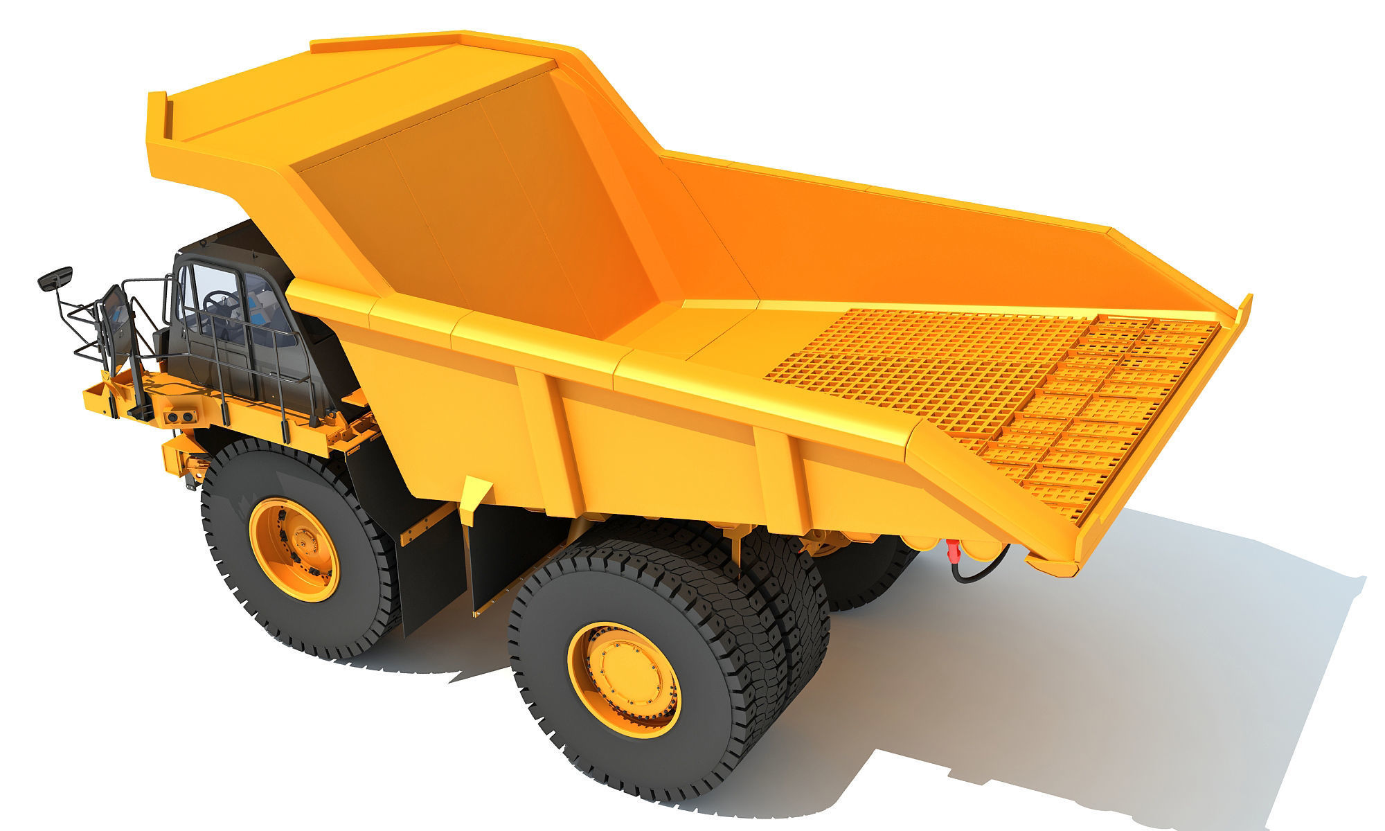 Off Highway Mining Dump Truck 3D model_3