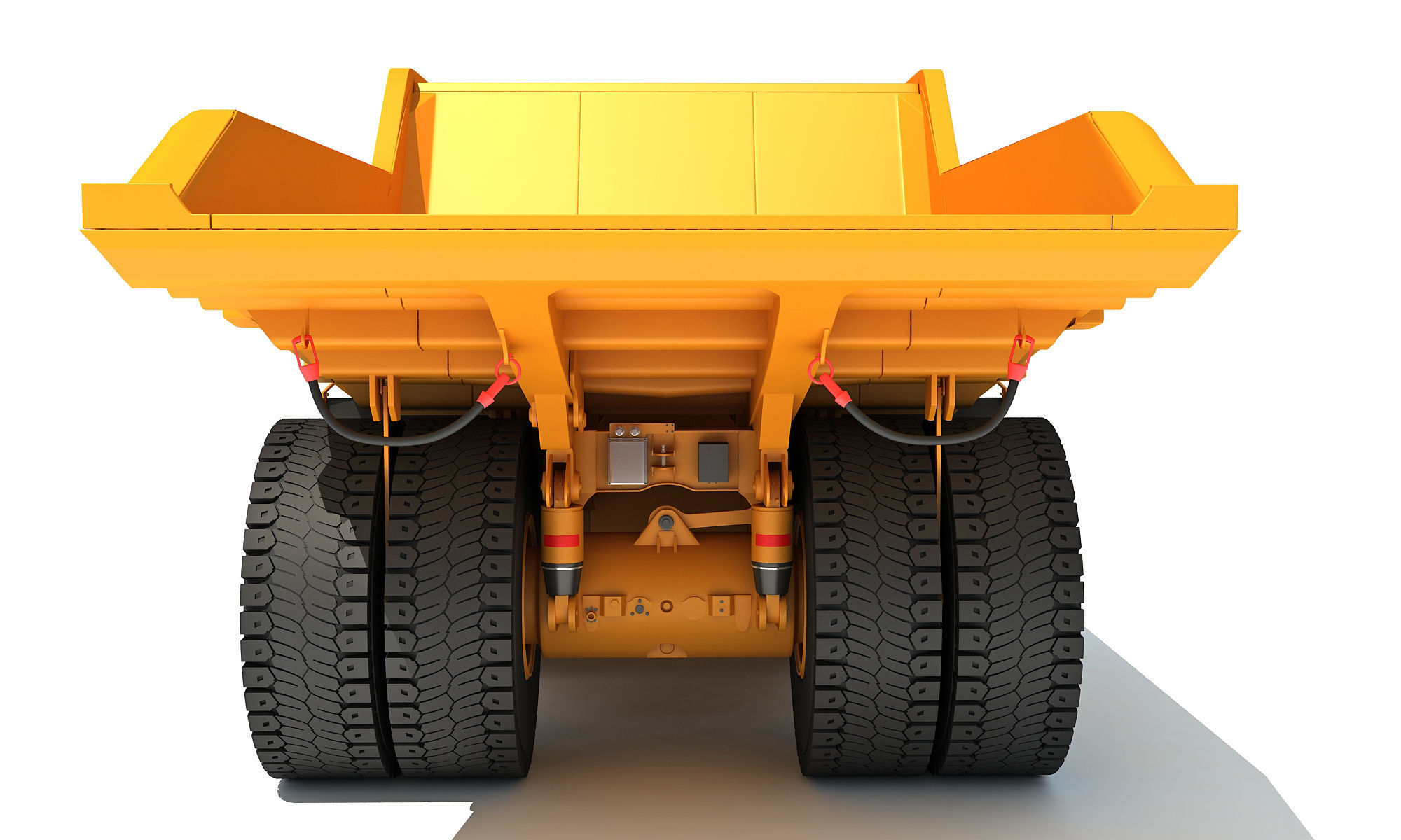 Off Highway Mining Dump Truck 3D model_4