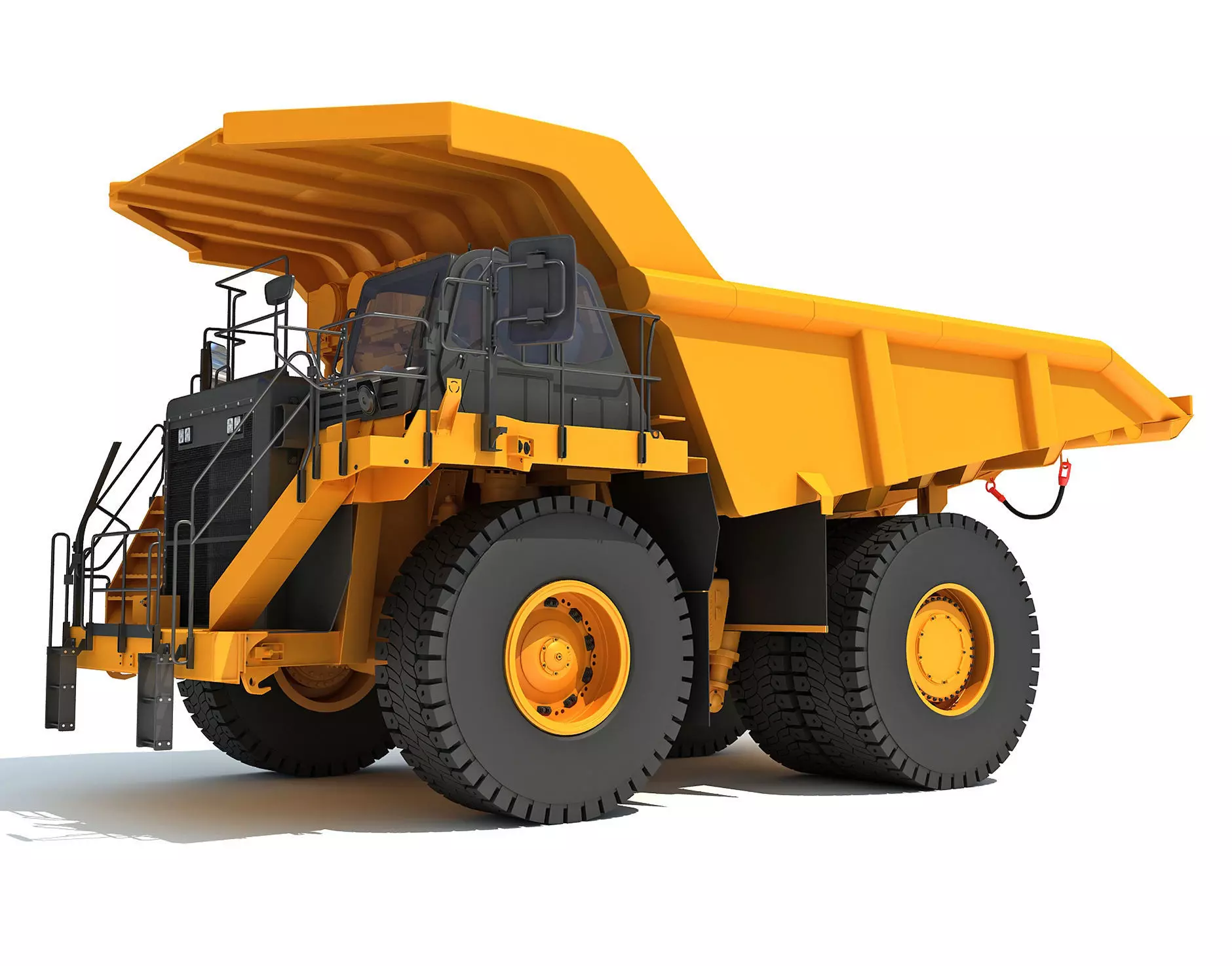 Off Highway Mining Dump Truck 3D model_0