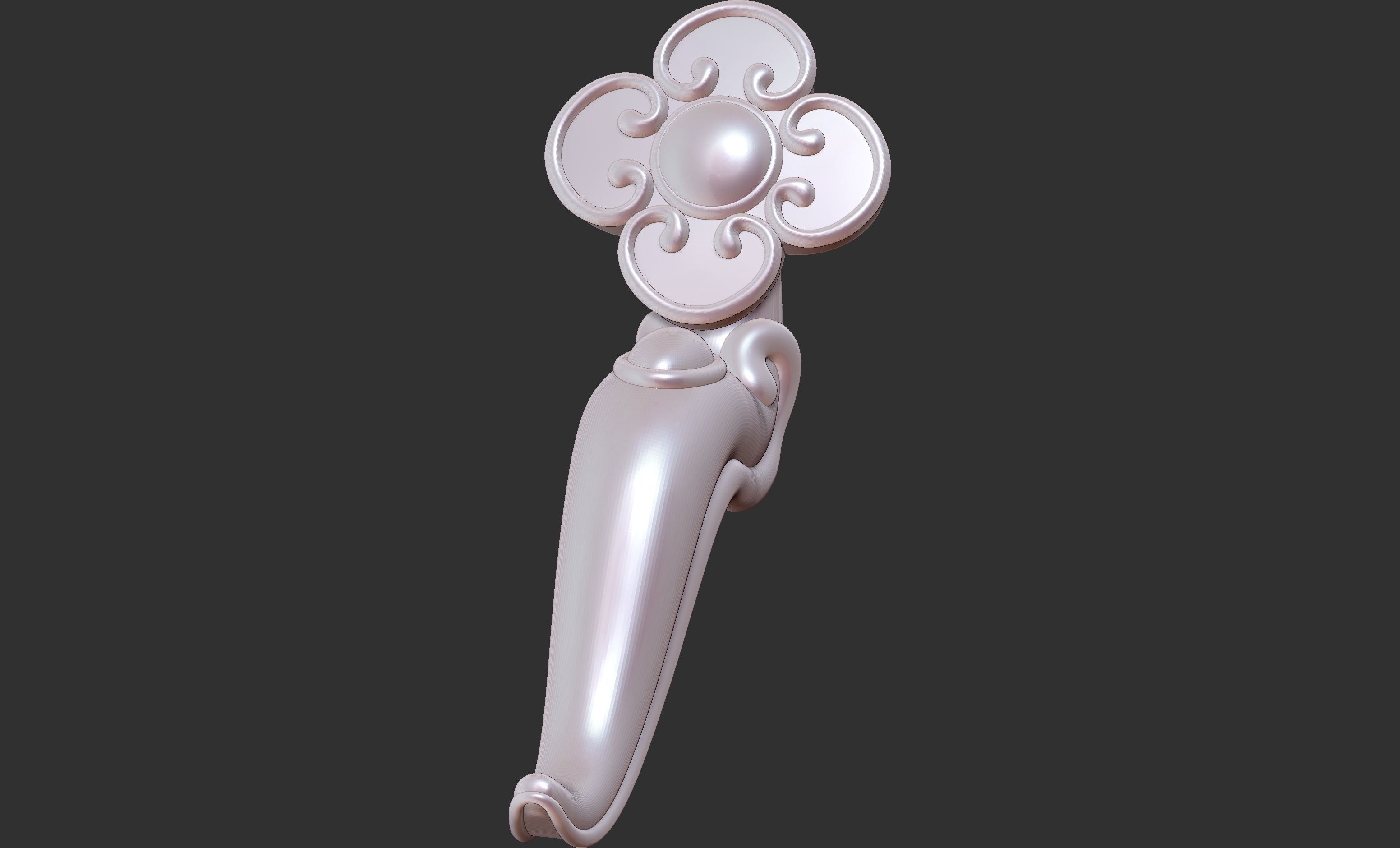 Maitreya Buddha 3D model_8