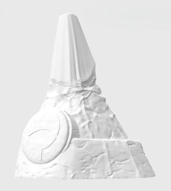 Obito Uchiha Bust 3D print model_1