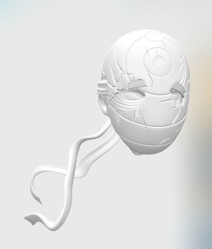 Obito Uchiha Bust 3D print model_3