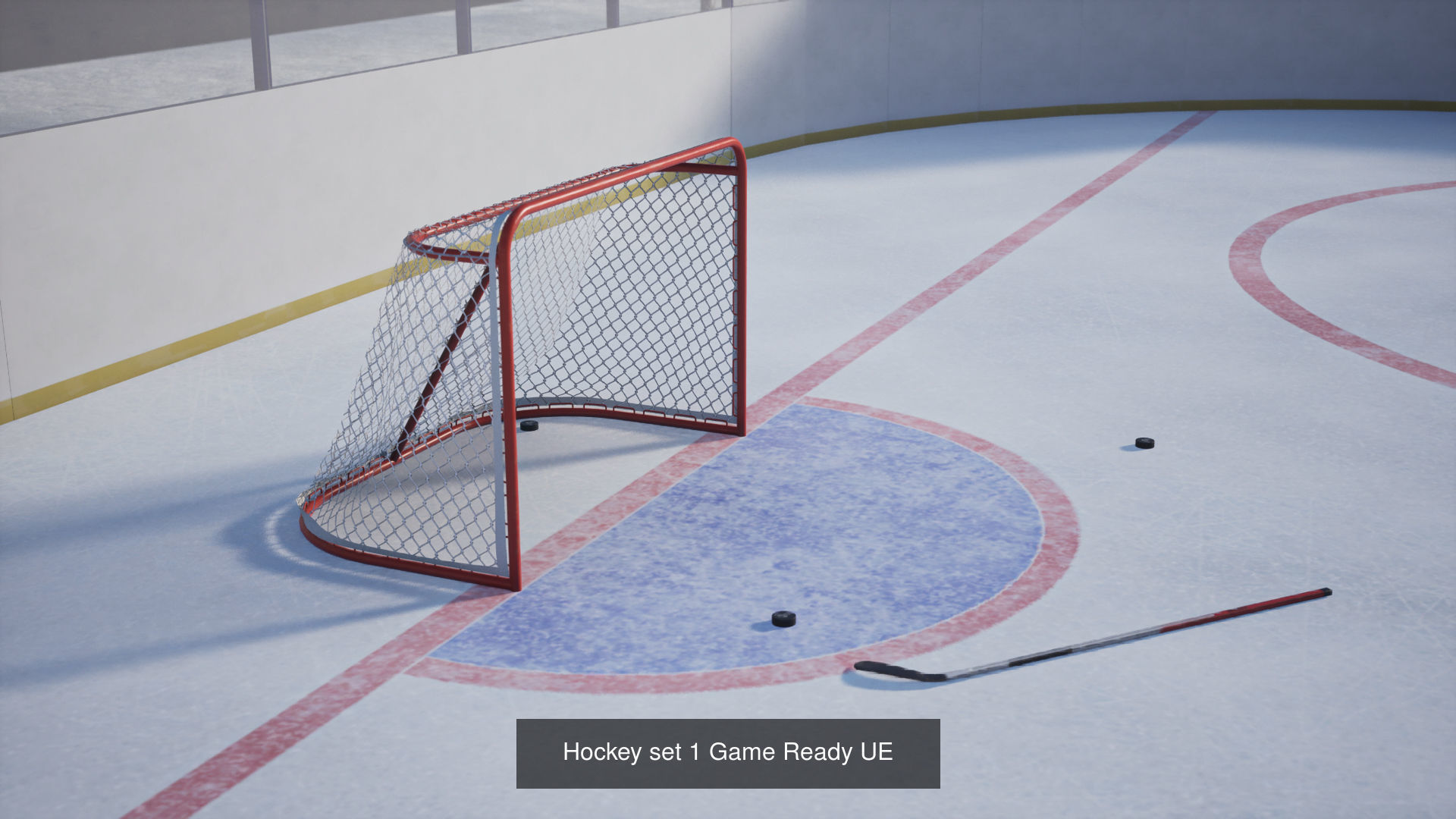 Sports playgrounds Game Ready UE 3D Model Collection_10