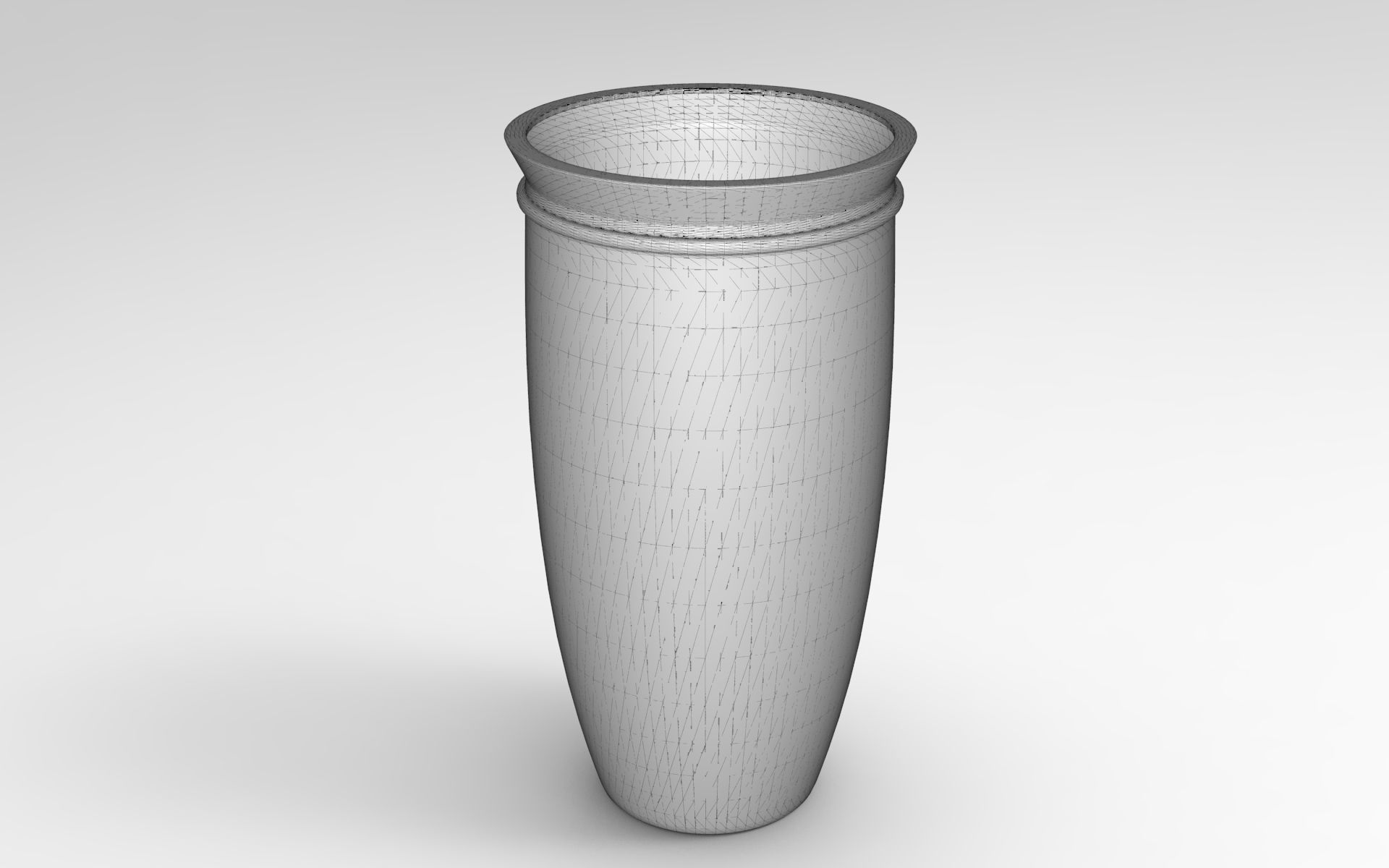 Car Umbrella Stand Low-poly 3D model_5