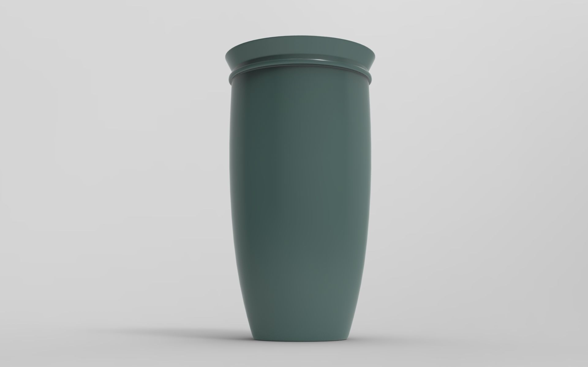 Car Umbrella Stand Low-poly 3D model_2