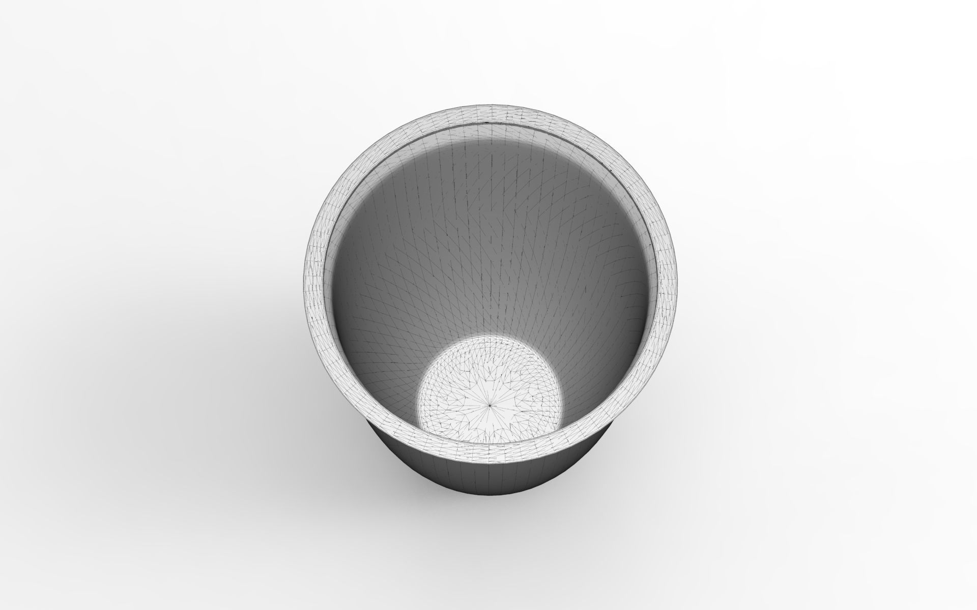 Car Umbrella Stand Low-poly 3D model_6