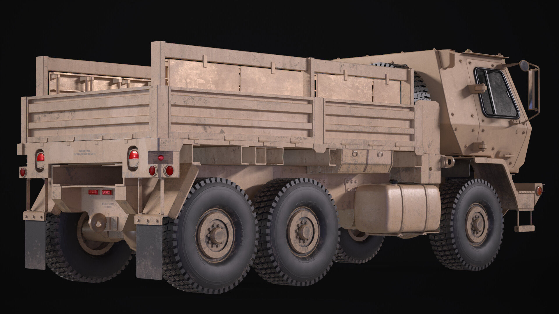 FMTV M1083-A2 3D Printed Truck 3D print model_2