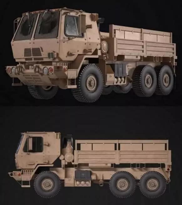 FMTV M1083-A2 3D Printed Truck 3D print model_0