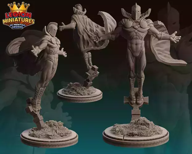 MARVEL CRISIS PROTOCOL FATE PRESUPPORTED INCLUDED 3D print