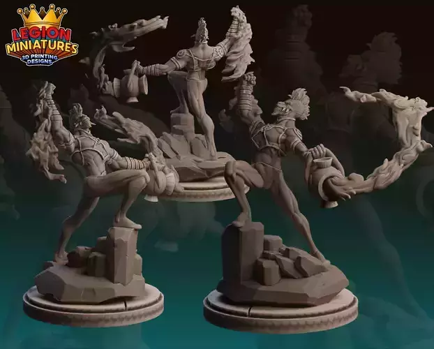 MARVEL CRISIS PROTOCOL LARFLEEZE PRESUPPORTED INCLUDED 3D print