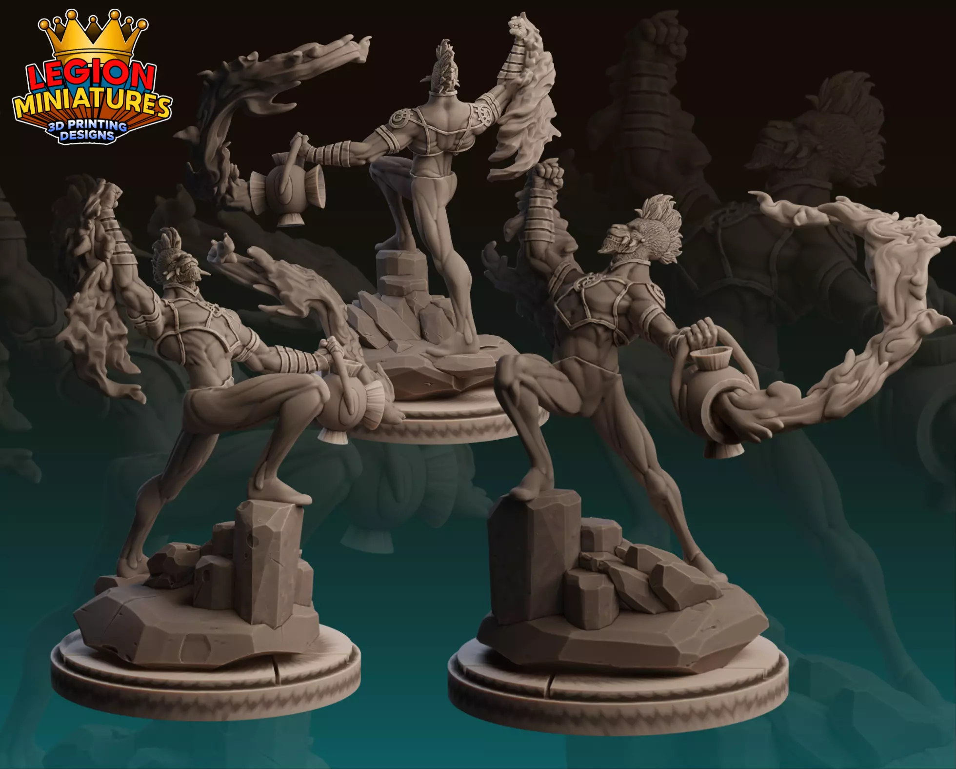 MARVEL CRISIS PROTOCOL LARFLEEZE PRESUPPORTED INCLUDED 3D print 3D print model_0