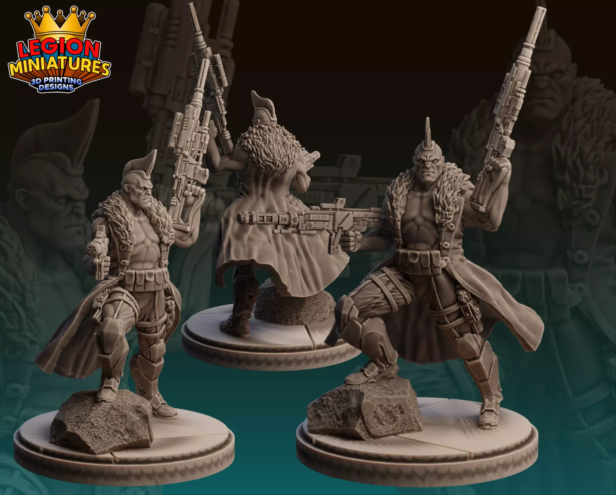MARVEL CRISIS PROTOCOL YONDU PRESUPPORTED INCLUDED 3D print 3D print model