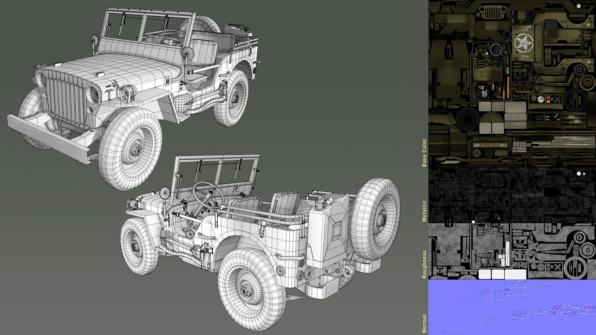 3D Printed Willys Convertible Miniature Car 3D print model_4