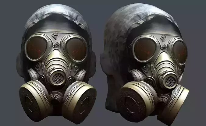 Helmet 3d model military combat Military Low-poly 