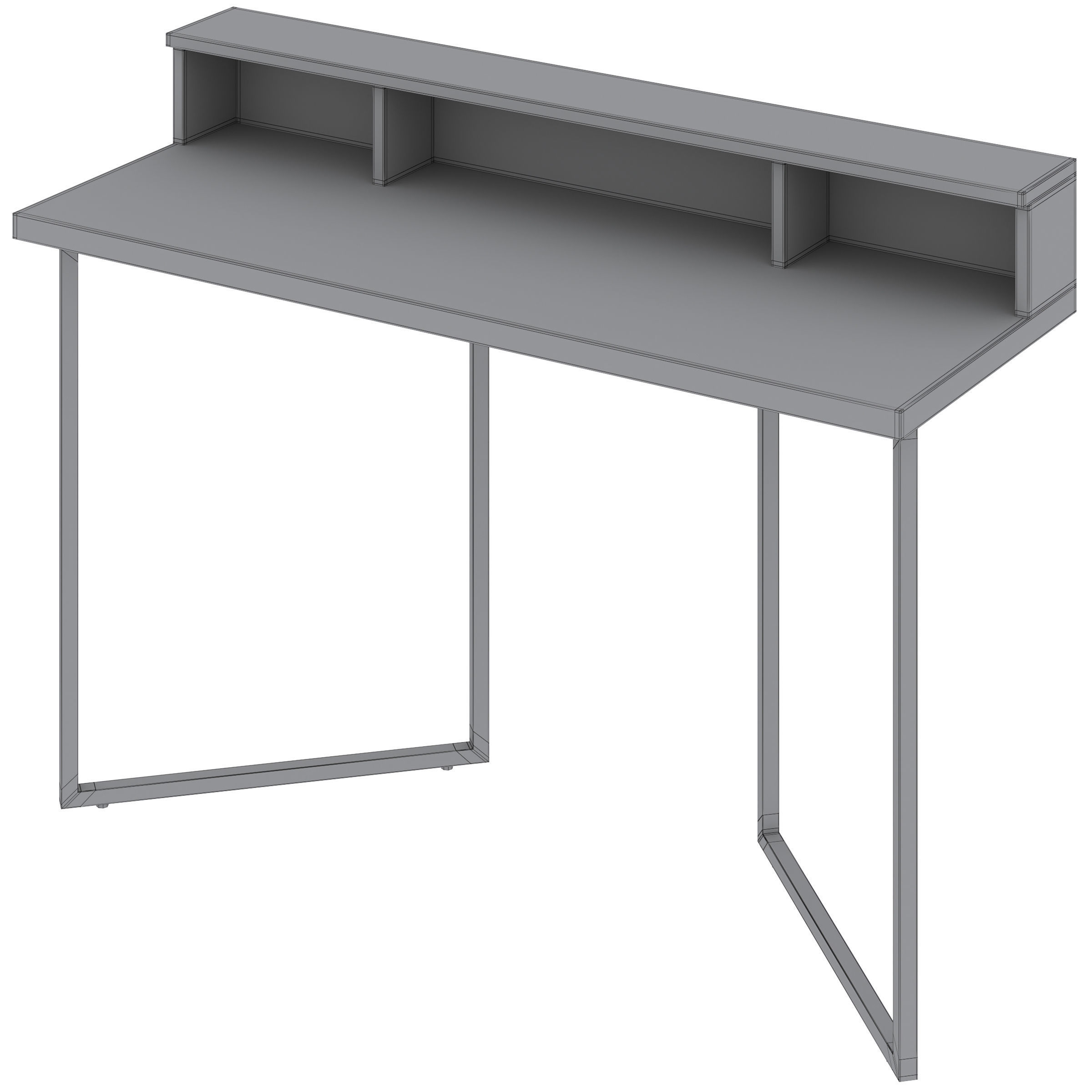 Desk Sherwood by Cosmo 3D model_3