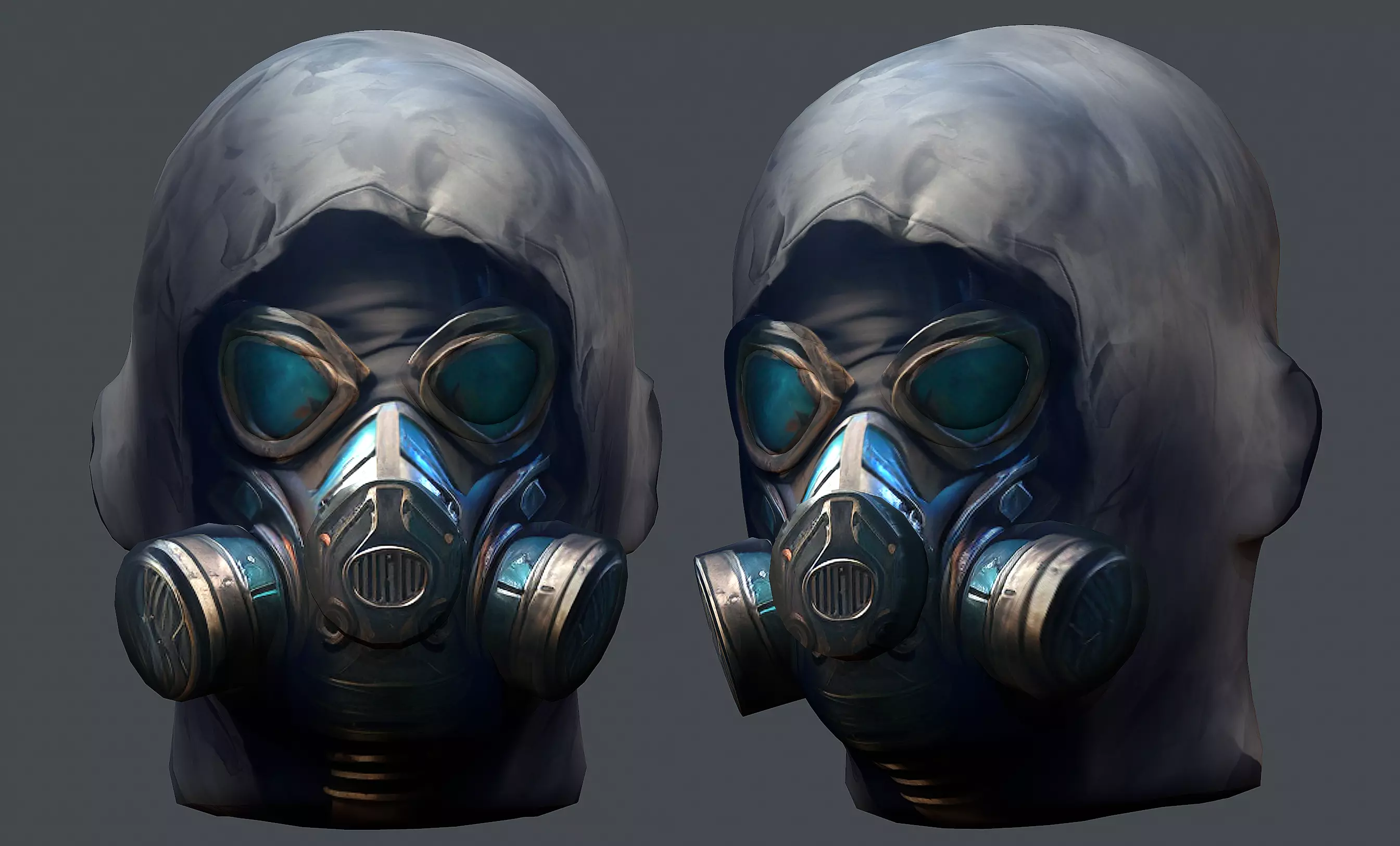 Helmet 3d model military combat Military Low-poly Low-poly 3D model_0