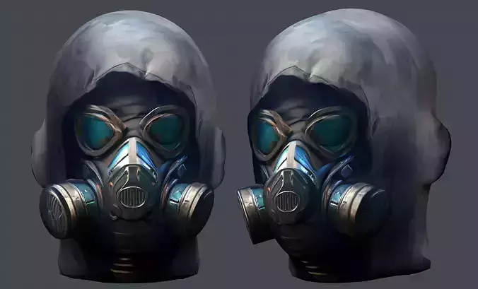 Helmet 3d model military combat Military Low-poly