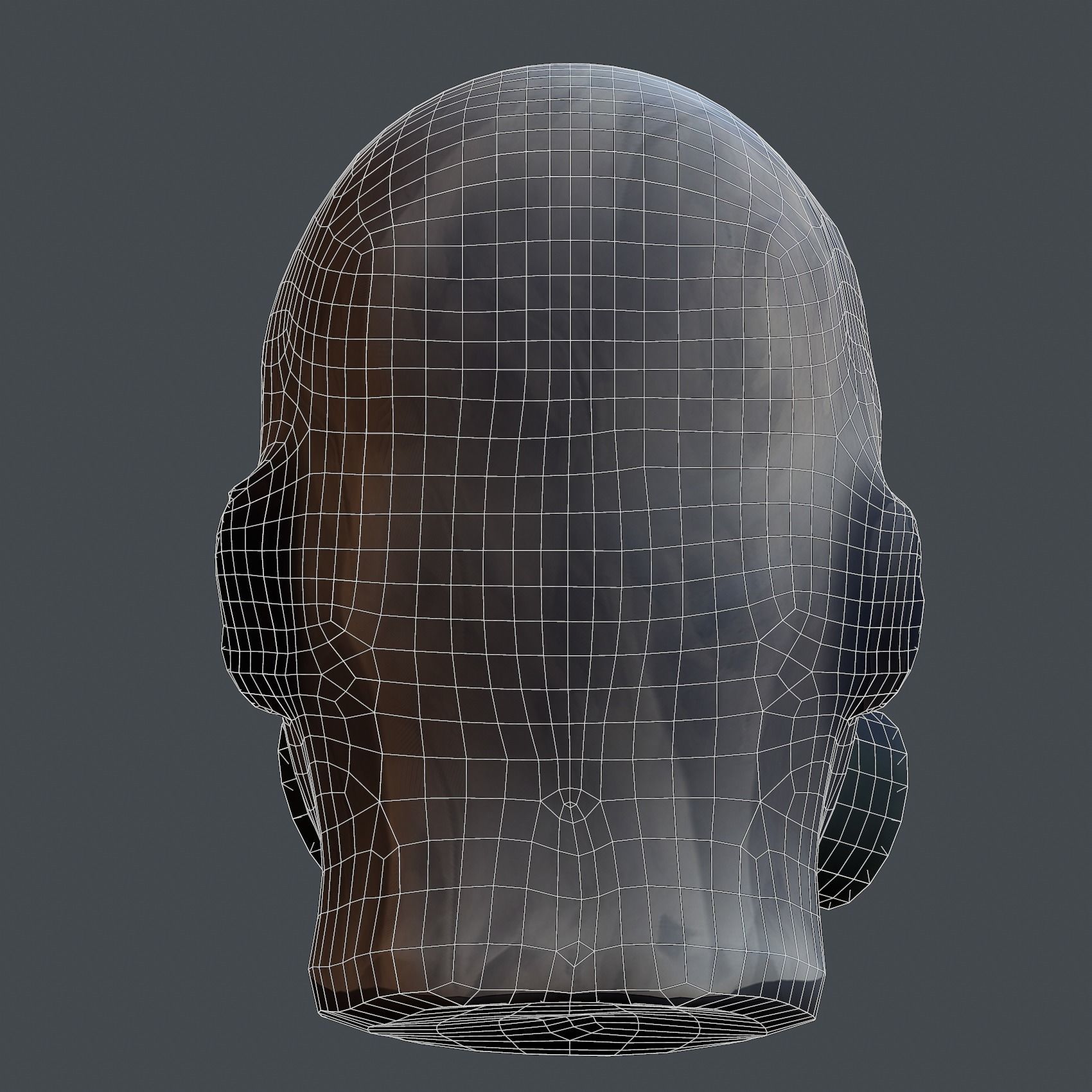 Helmet 3d model military combat Military Low-poly Low-poly 3D model_7