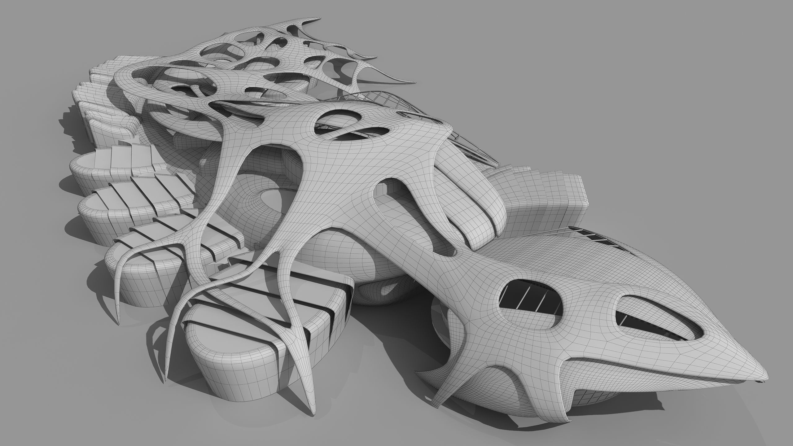 0121 - Organic Building 3D model_16