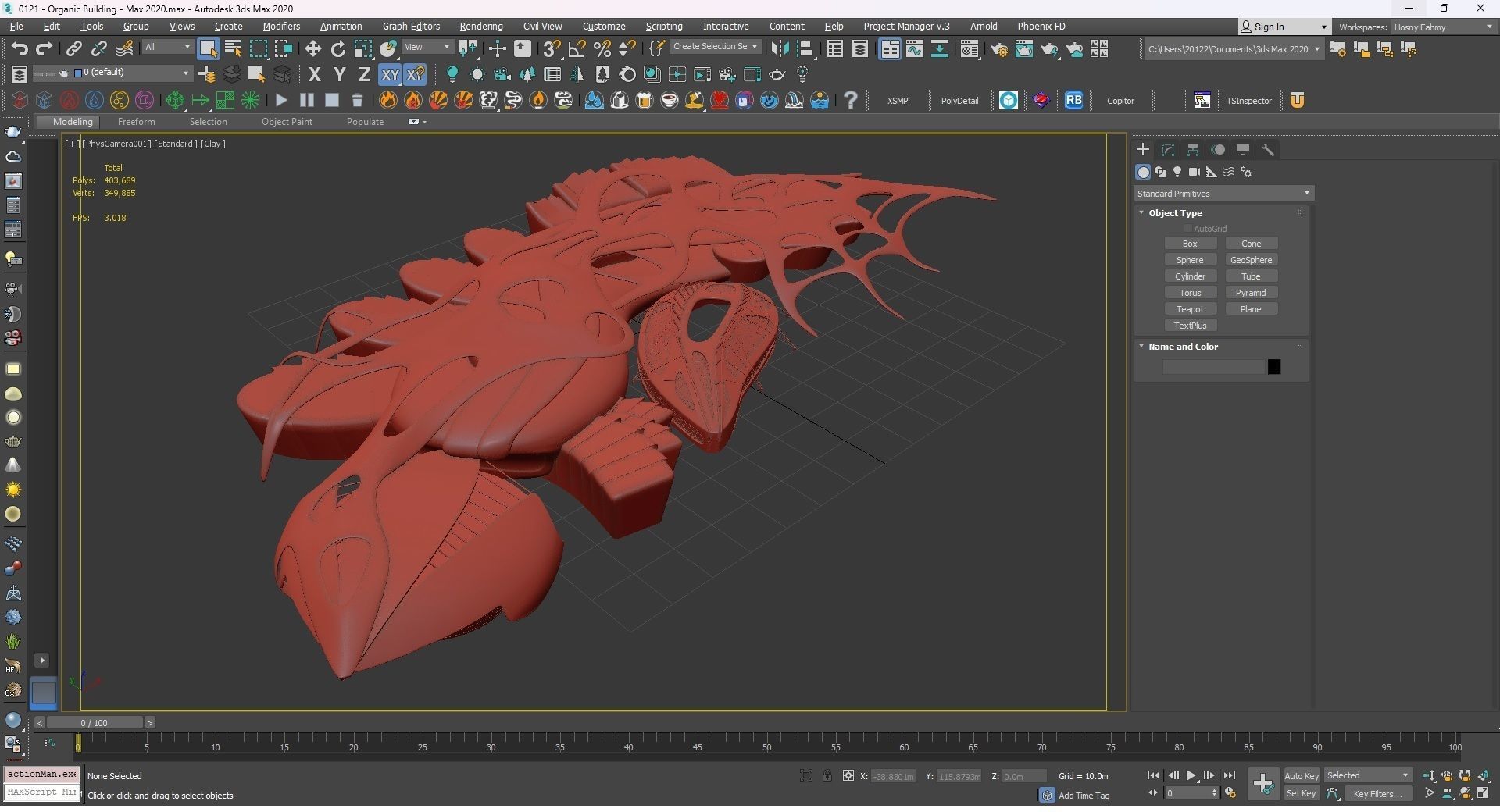 0121 - Organic Building 3D model_21