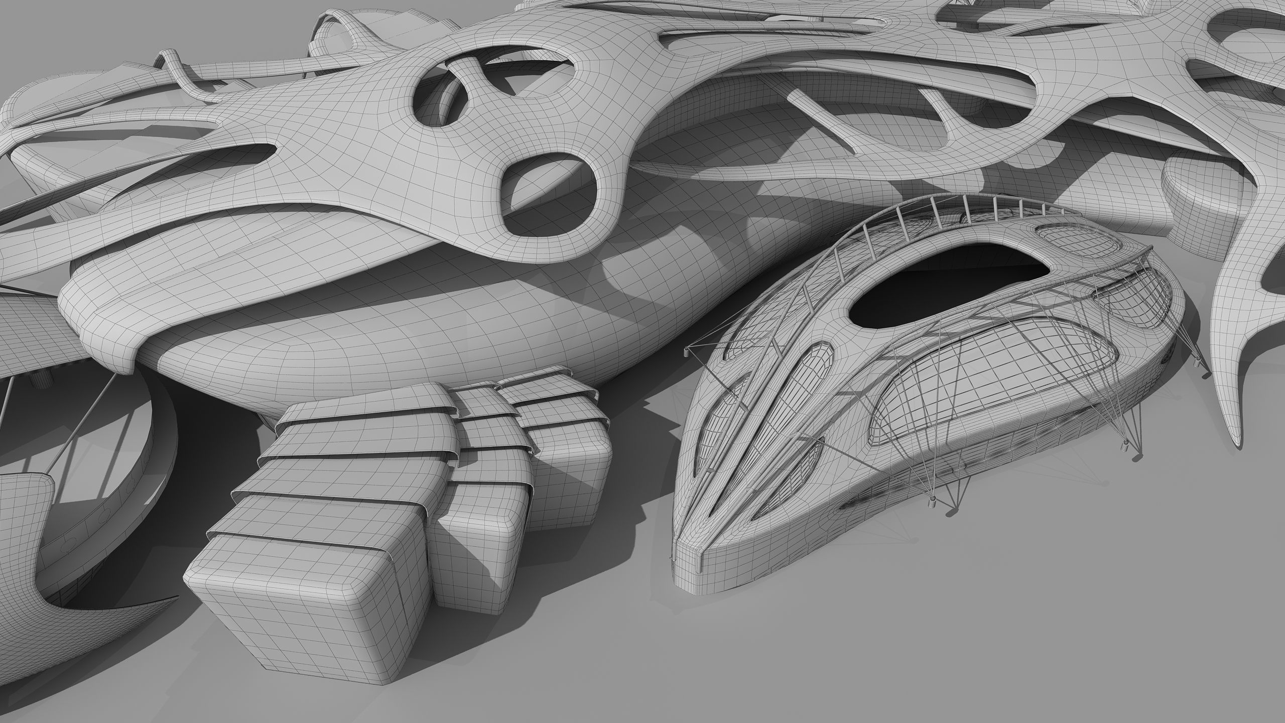 0121 - Organic Building 3D model_15