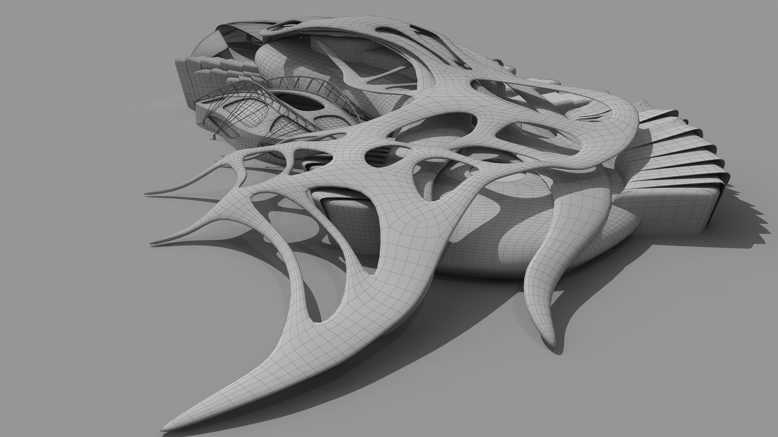 0121 - Organic Building 3D model_13