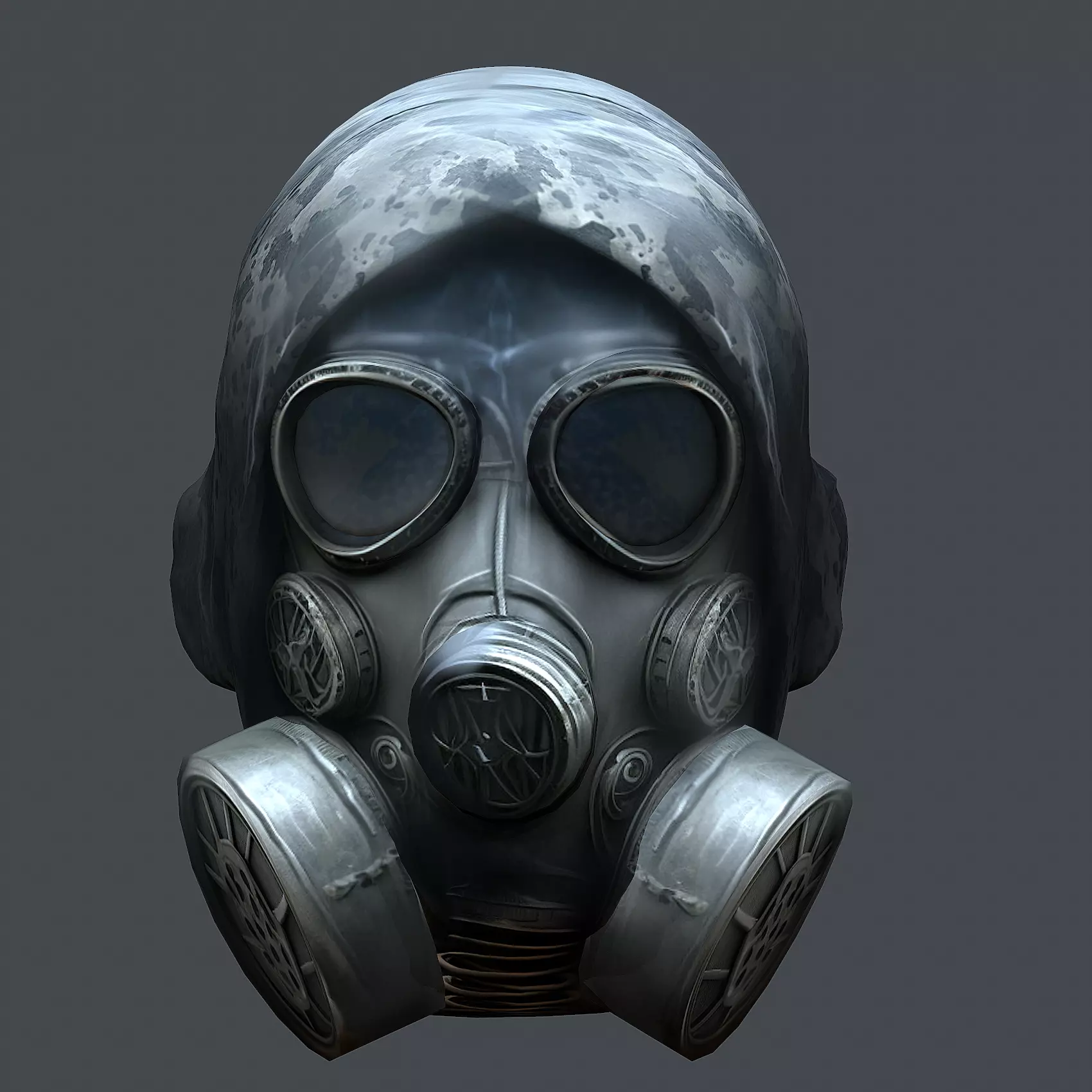 Helmet 3d model military combat Military Low-poly  Low-poly 3D model_0