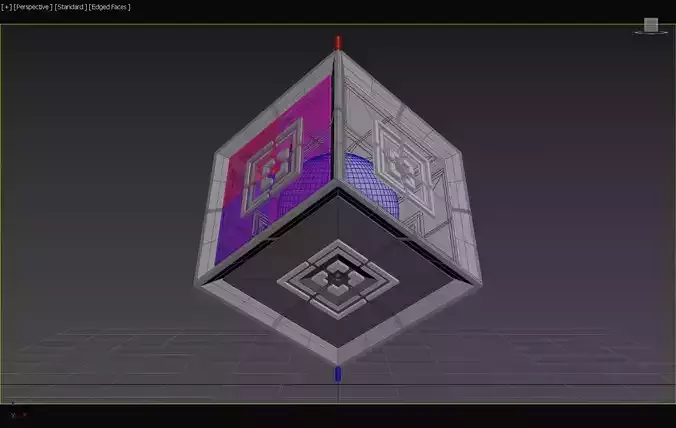 6D Quadratic MOSFET - Transistor Core - Concept 3D model