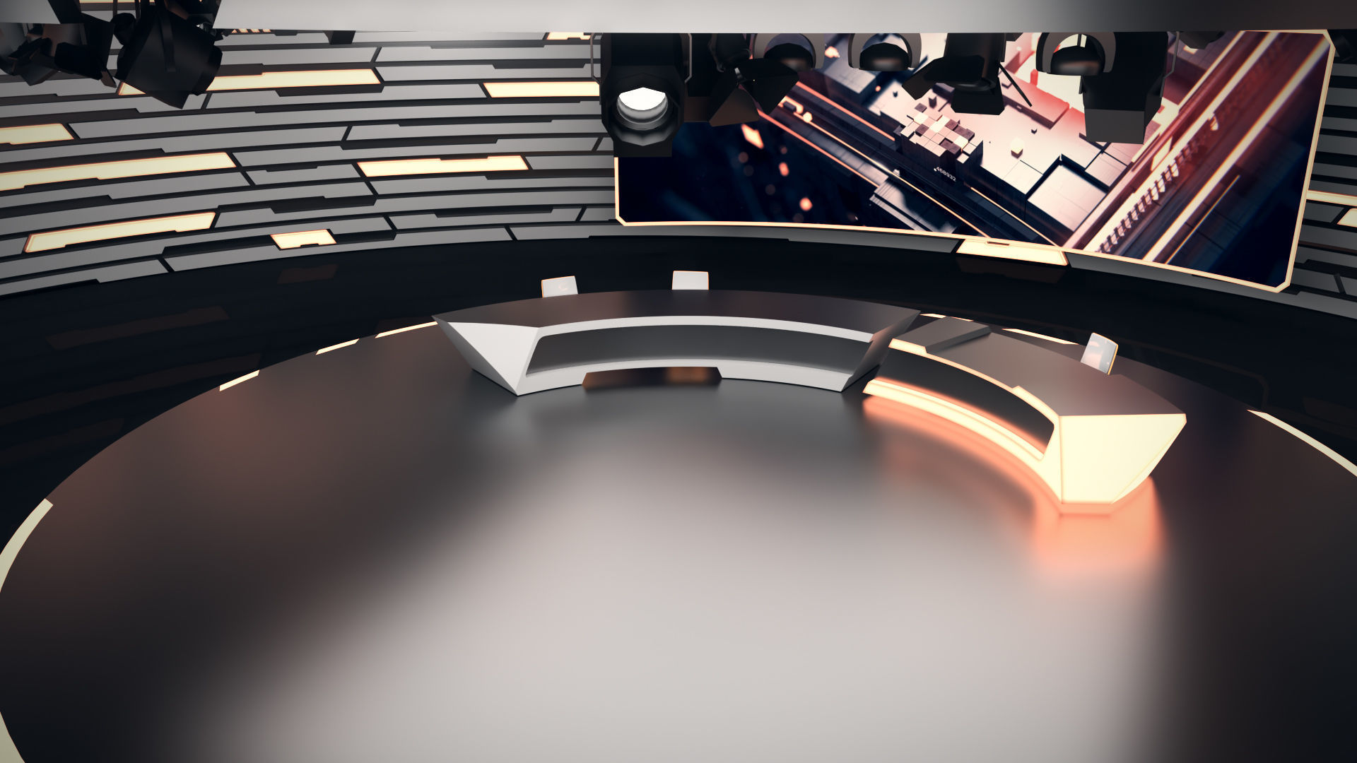 Virtual Studio 34 PBR Low-poly 3D model_5