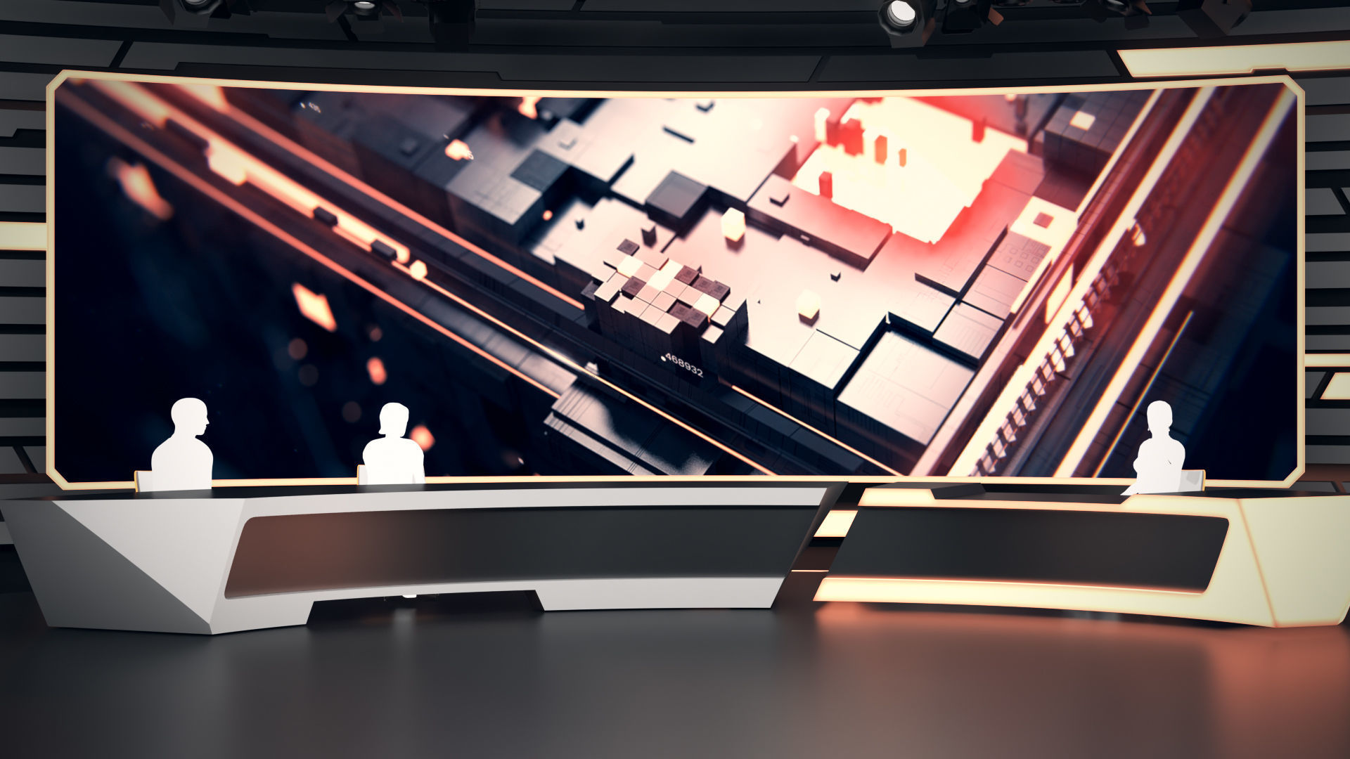 Virtual Studio 34 PBR Low-poly 3D model_16