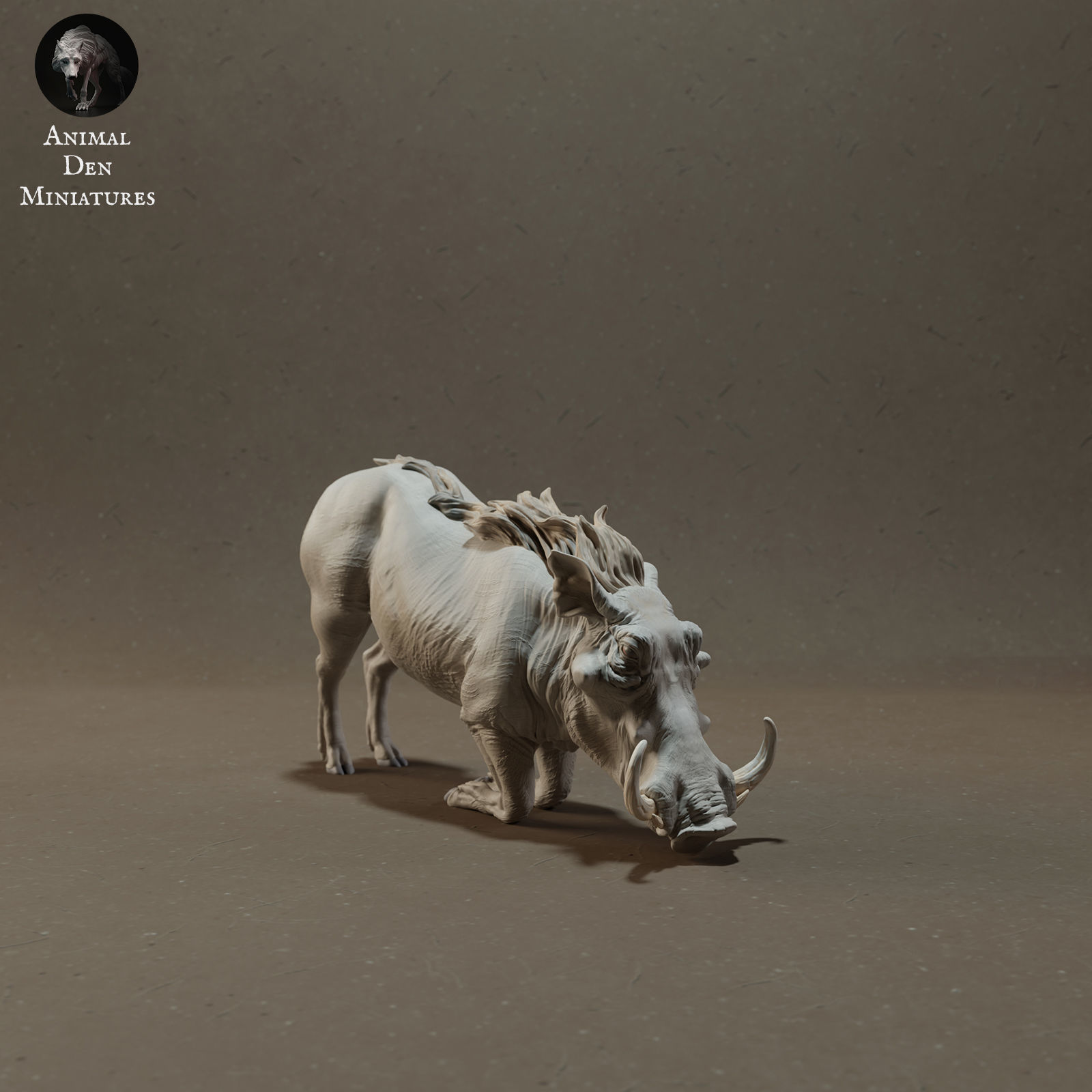 Warthog Kneel 3D model 3D printable | CGTrader