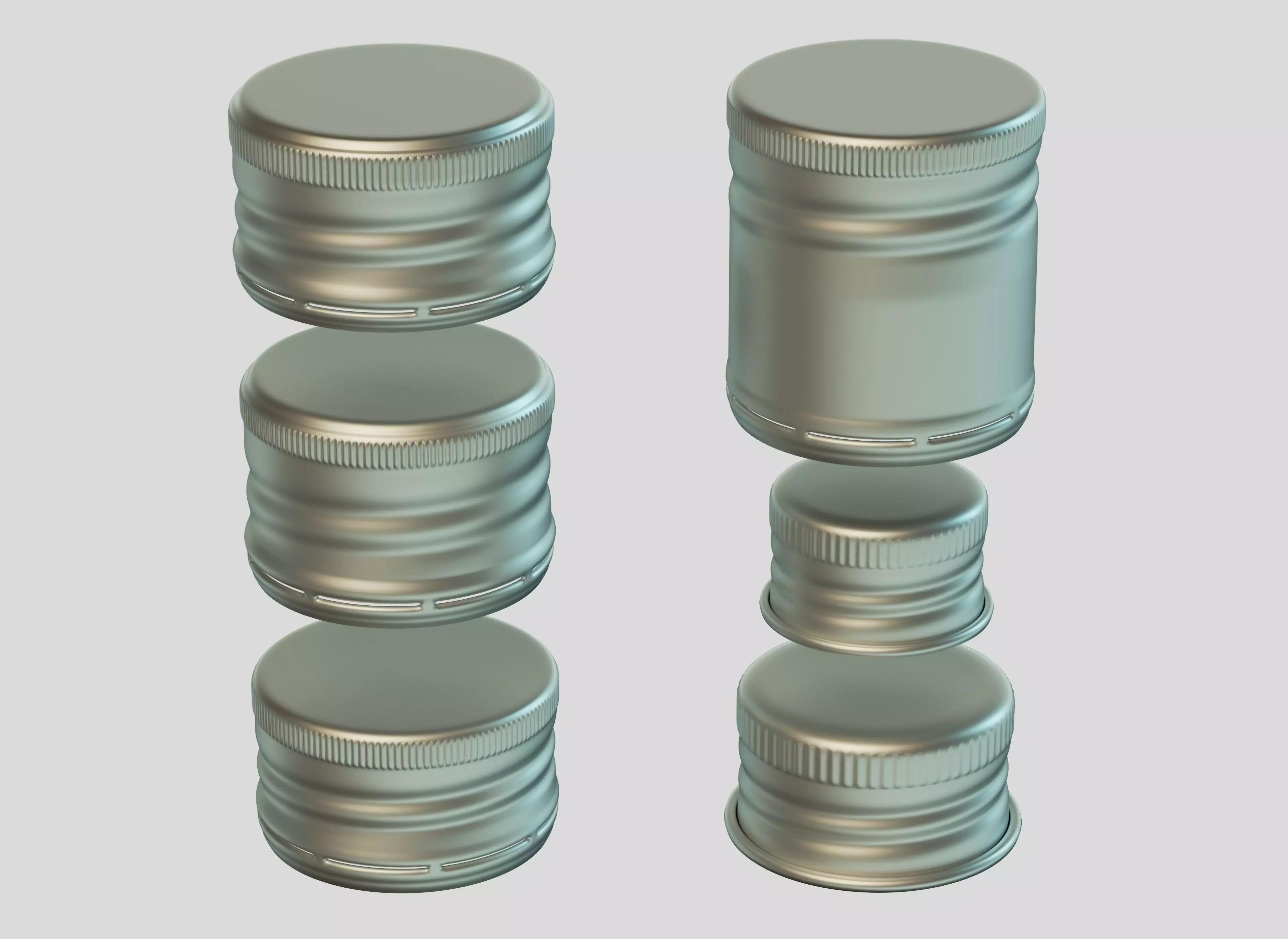 Bottle Caps 3D model