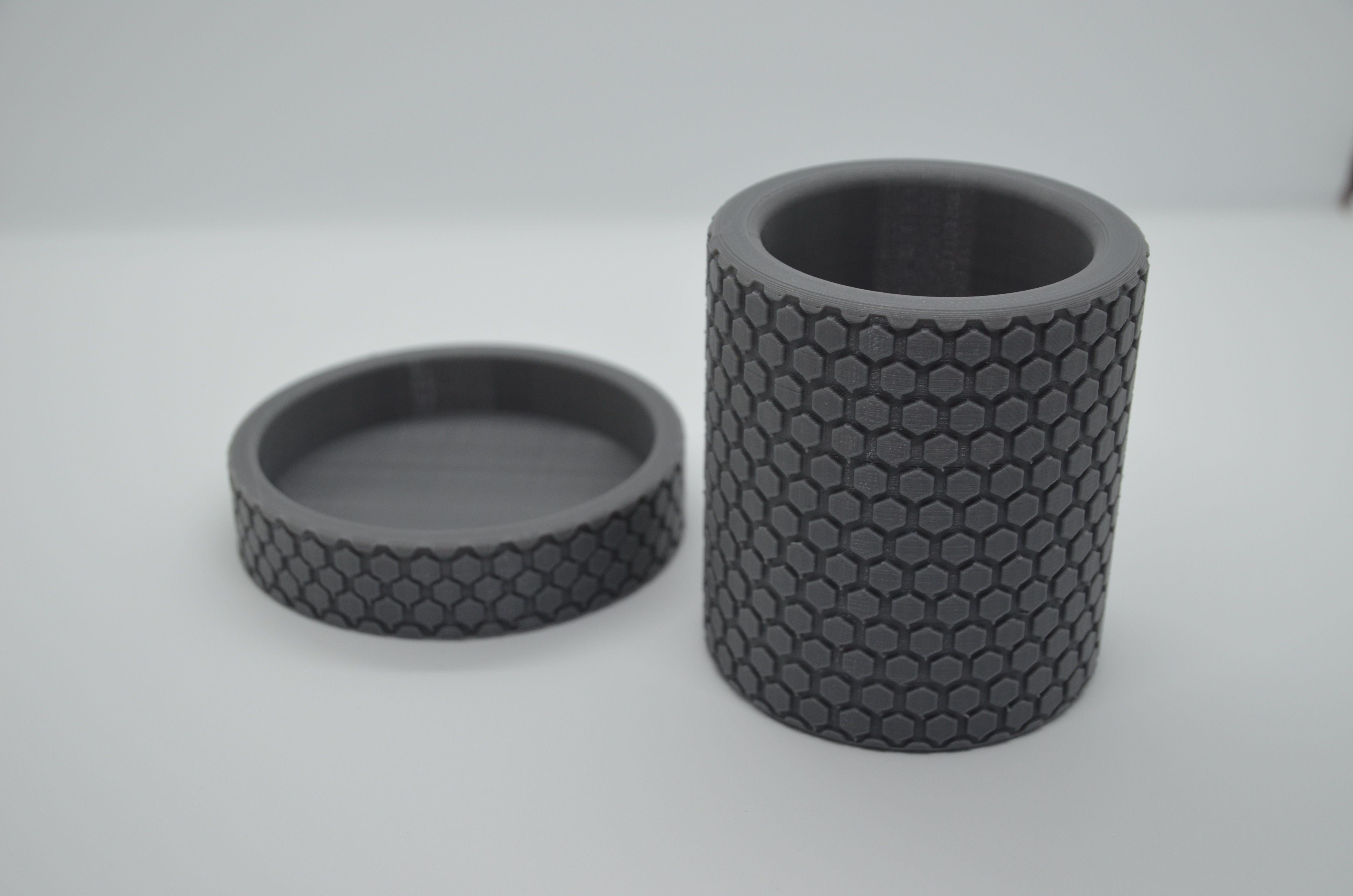 Flowerpot1 planter with plant inside 3D print model_5