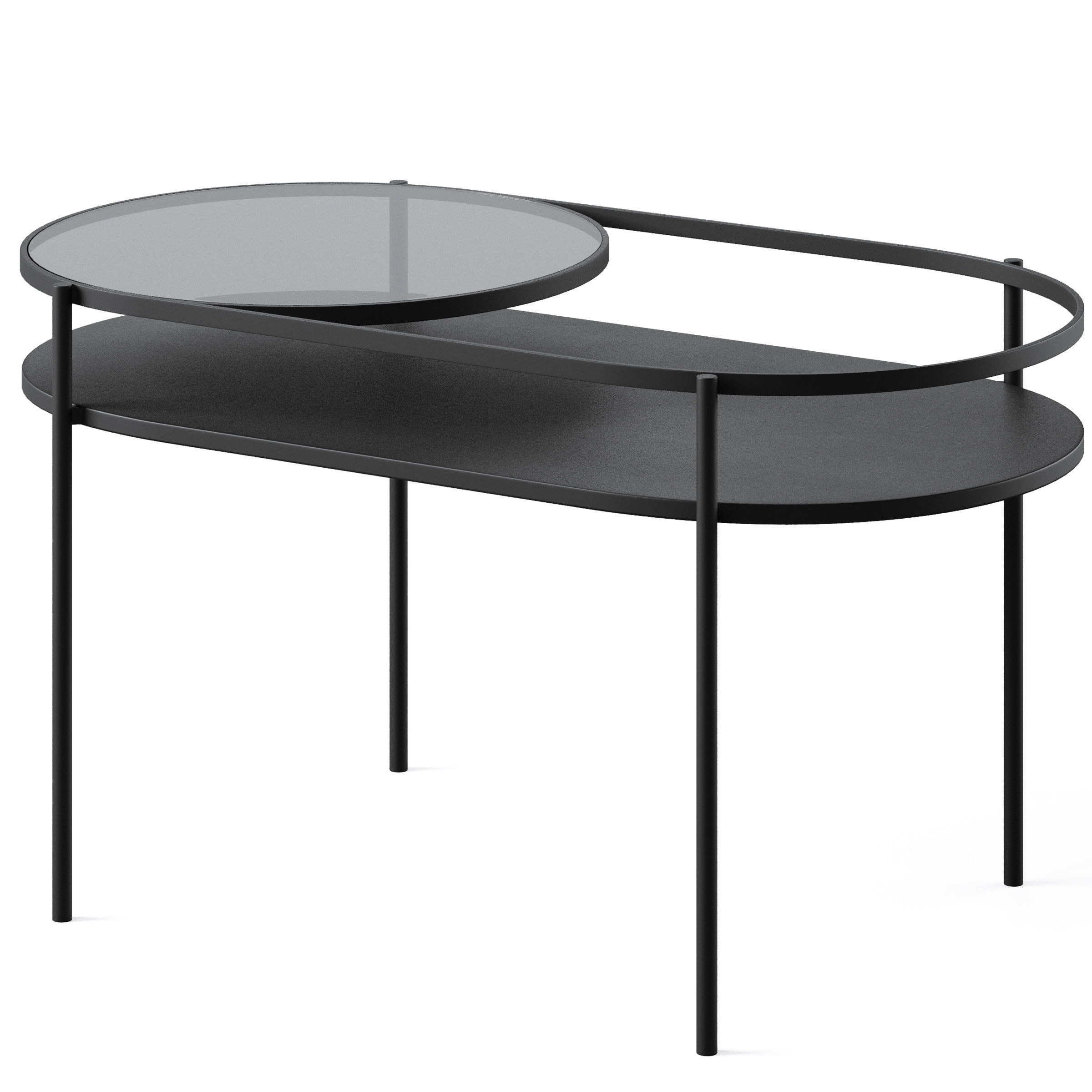 Daheli coffee table by La Forma 3D model_1