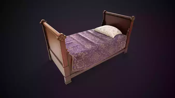 Vintage single bed