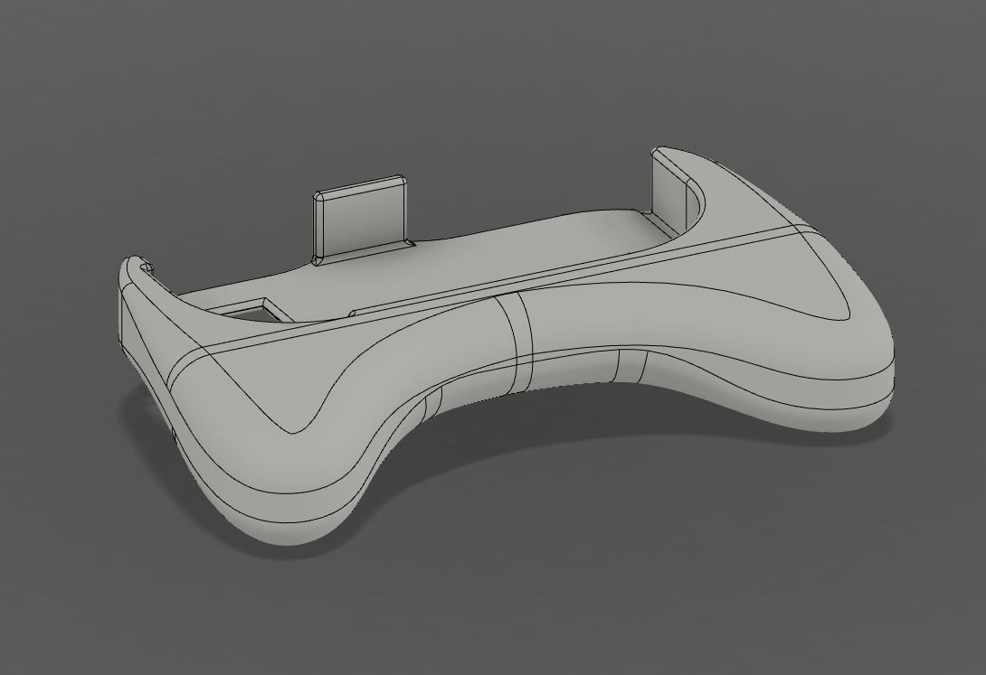 Nintendo Switch Joy-Con grib 3D print model_11