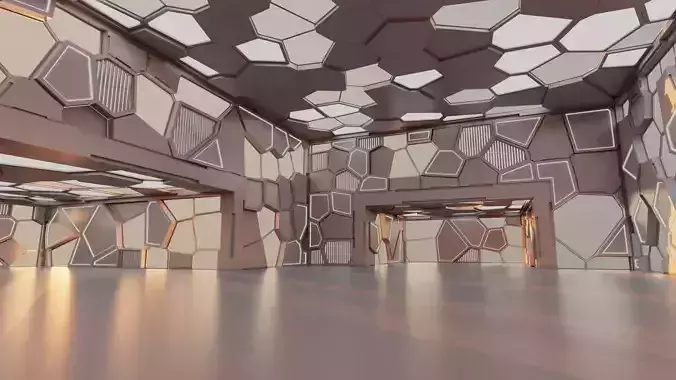Futuristic Interior 3001