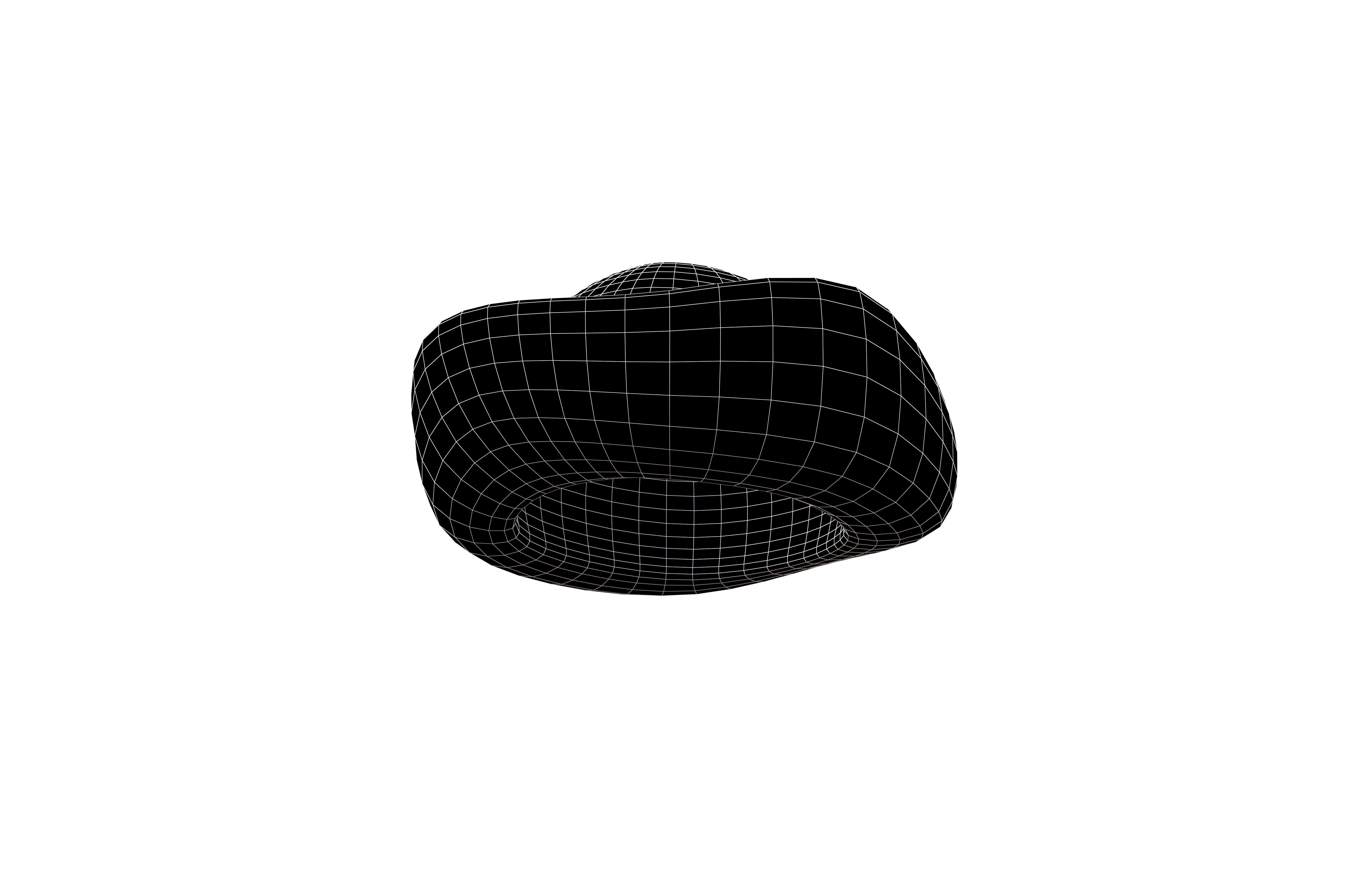 Pirate Hat V1 003 Low-poly 3D model_7