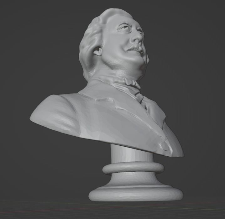 Gioachino Rossini 3D print model_2