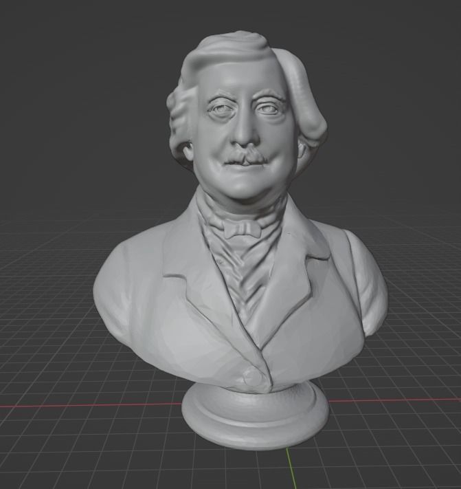 Gioachino Rossini 3D print model_12