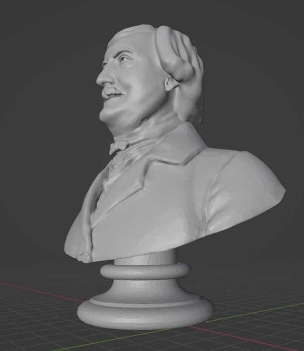 Gioachino Rossini 3D print model_9