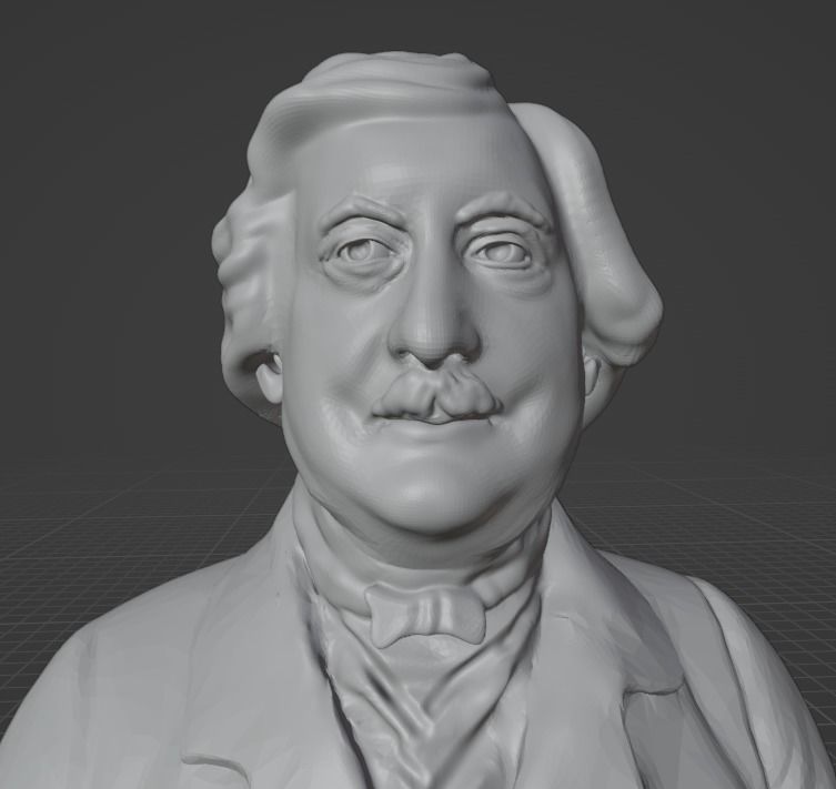 Gioachino Rossini 3D print model_14